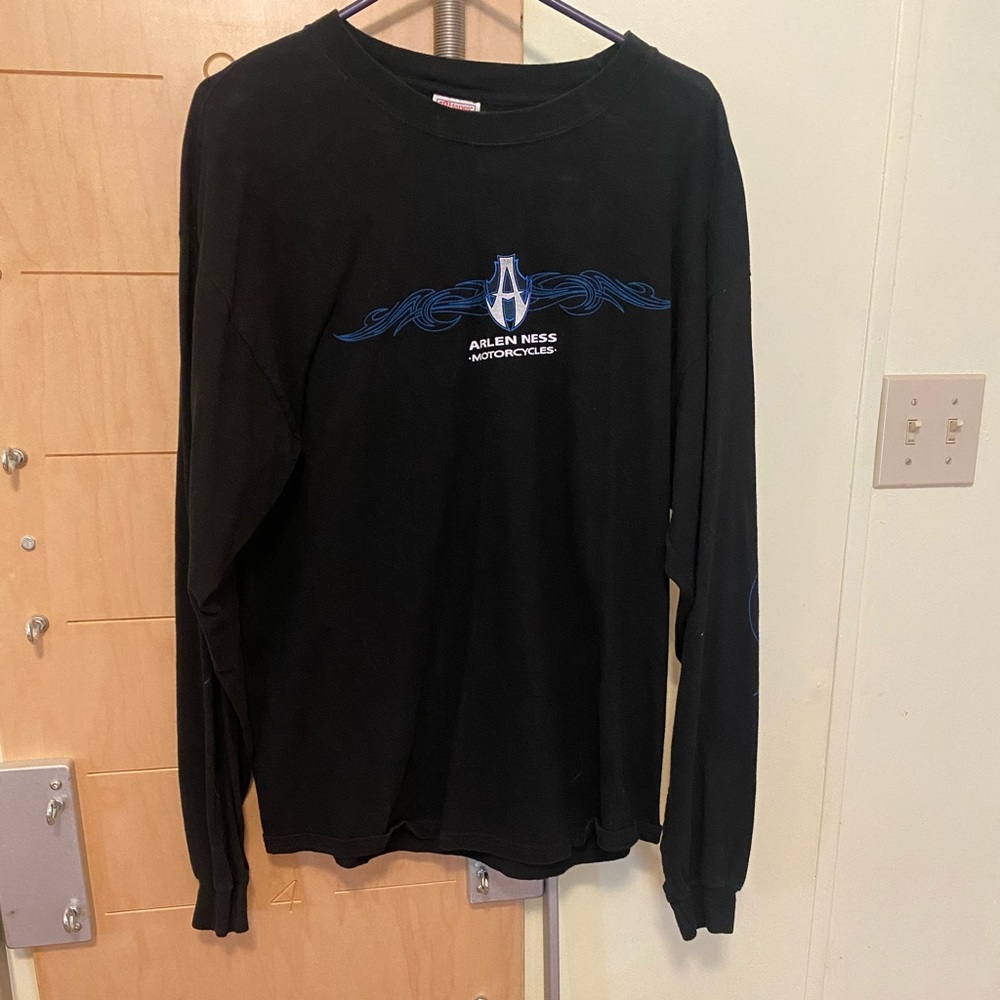 Arlen Ness T Shirt Long Sleeve Vintage